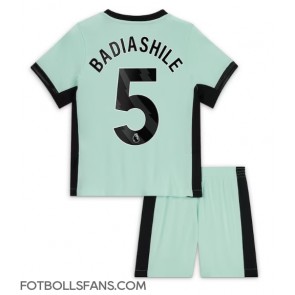 Chelsea Benoit Badiashile #5 Replika Tredje Tröja Barn 2023-24 Kortärmad (+ Korta byxor)